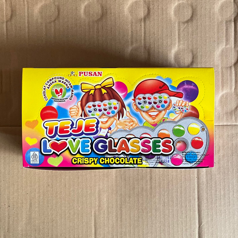 

Permen Kacamata Teje Love Glasses isi (40pcs)