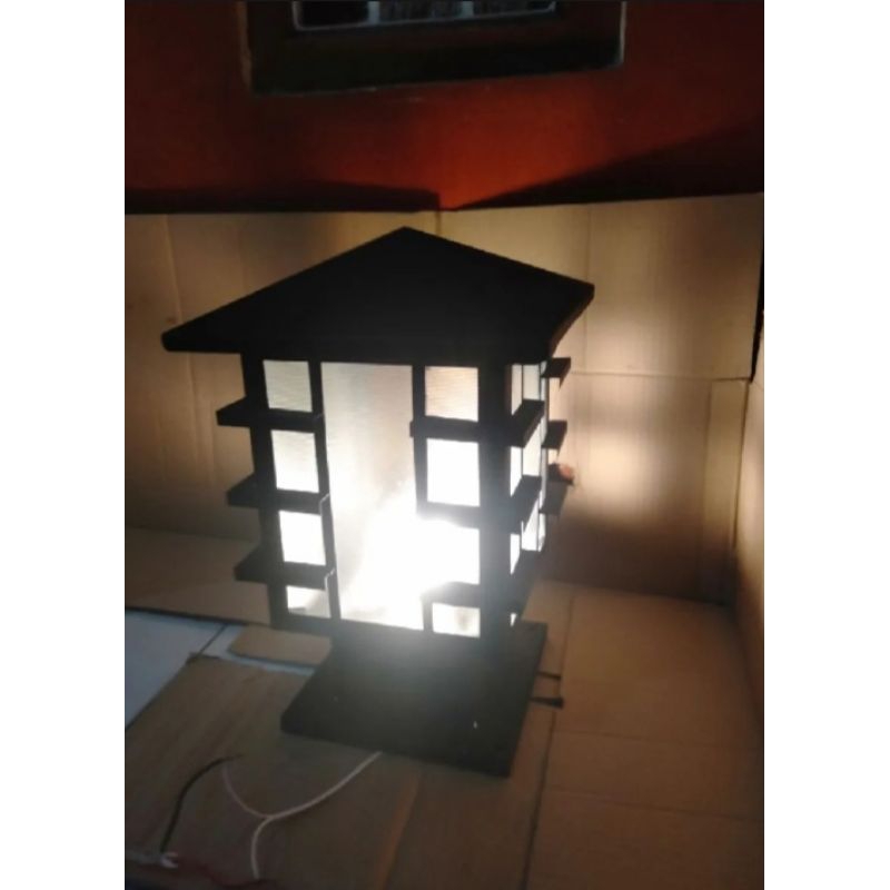 lampu taman pilar pagar minimalis