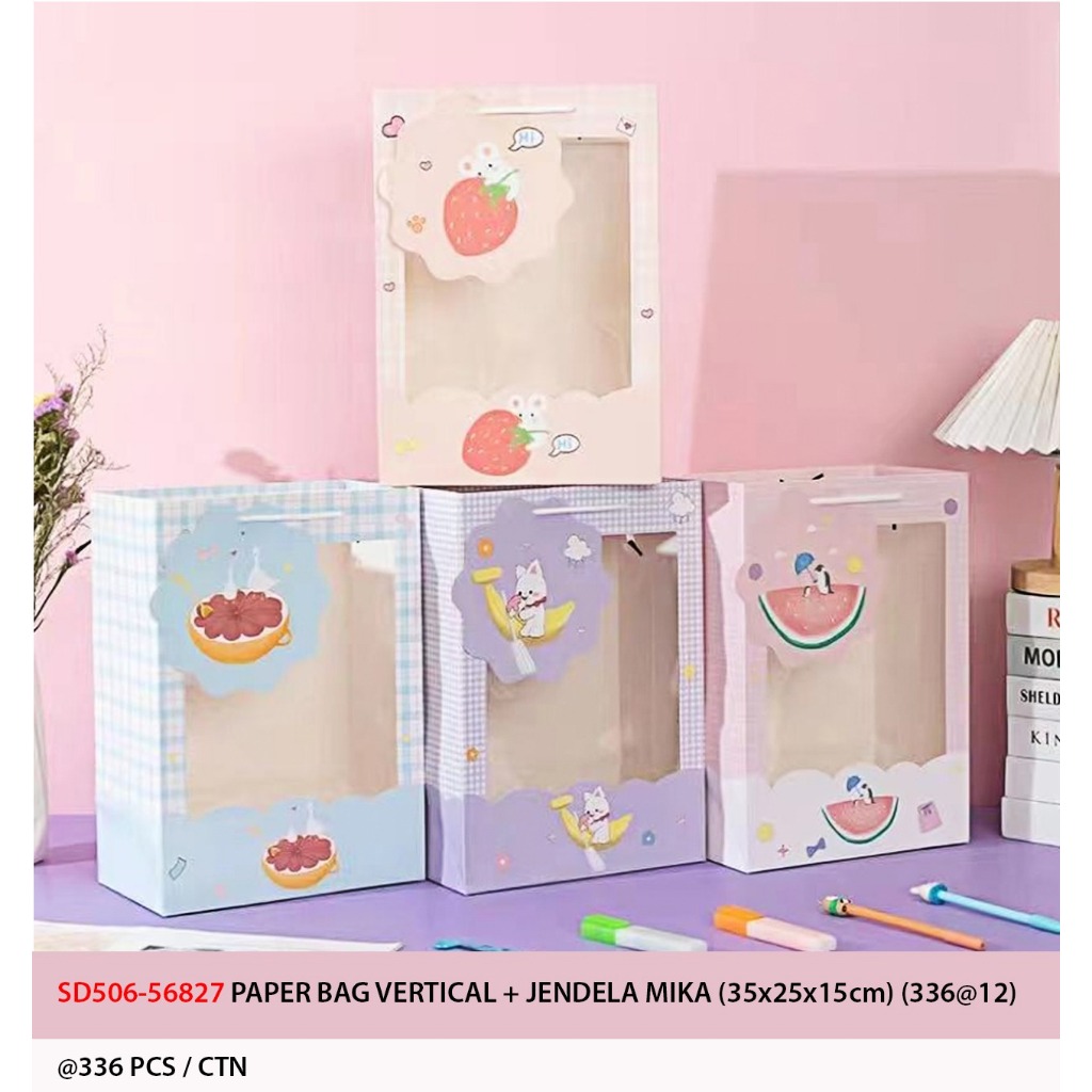 

PAPER BAG VERTIKAL KARAKTER / PAPER BAG LUCU / PAPER BAG KADO SD506-56827