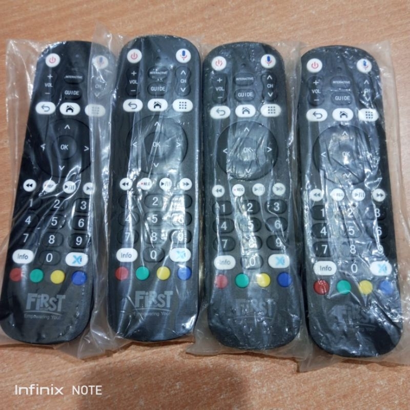REMOTE STB X1 PRIME/LITE SUDAH VOICE ORIGINAL BAWAAN STB FIRSTMEDIA