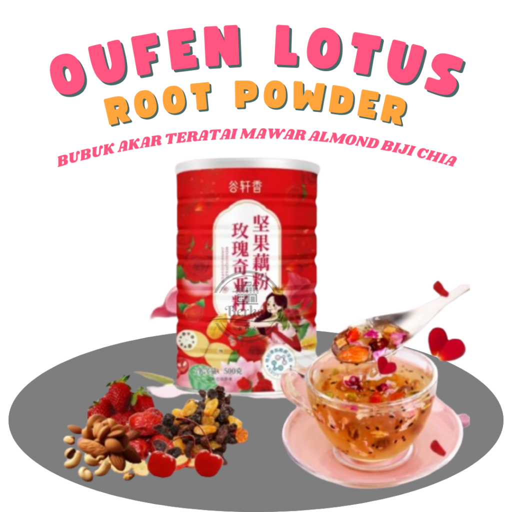 

BPOM - Oufen Lotus Root Powder - Sup Teratai Mawar - Bubuk Akar Teratai (Sehat & Cocok Untuk Diet)