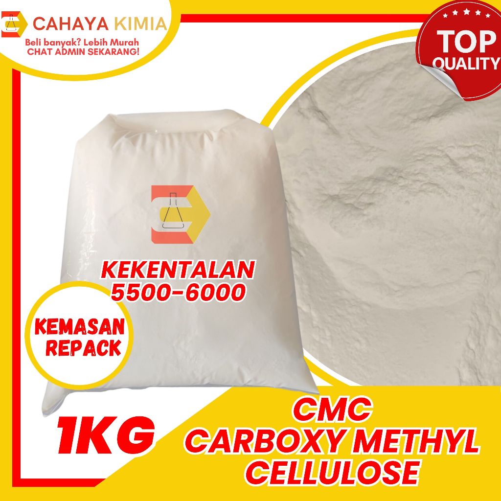 

CMC Wealthy/ Carboxymethyl Cellulose Food Grade/ 1 Kg ex RRC