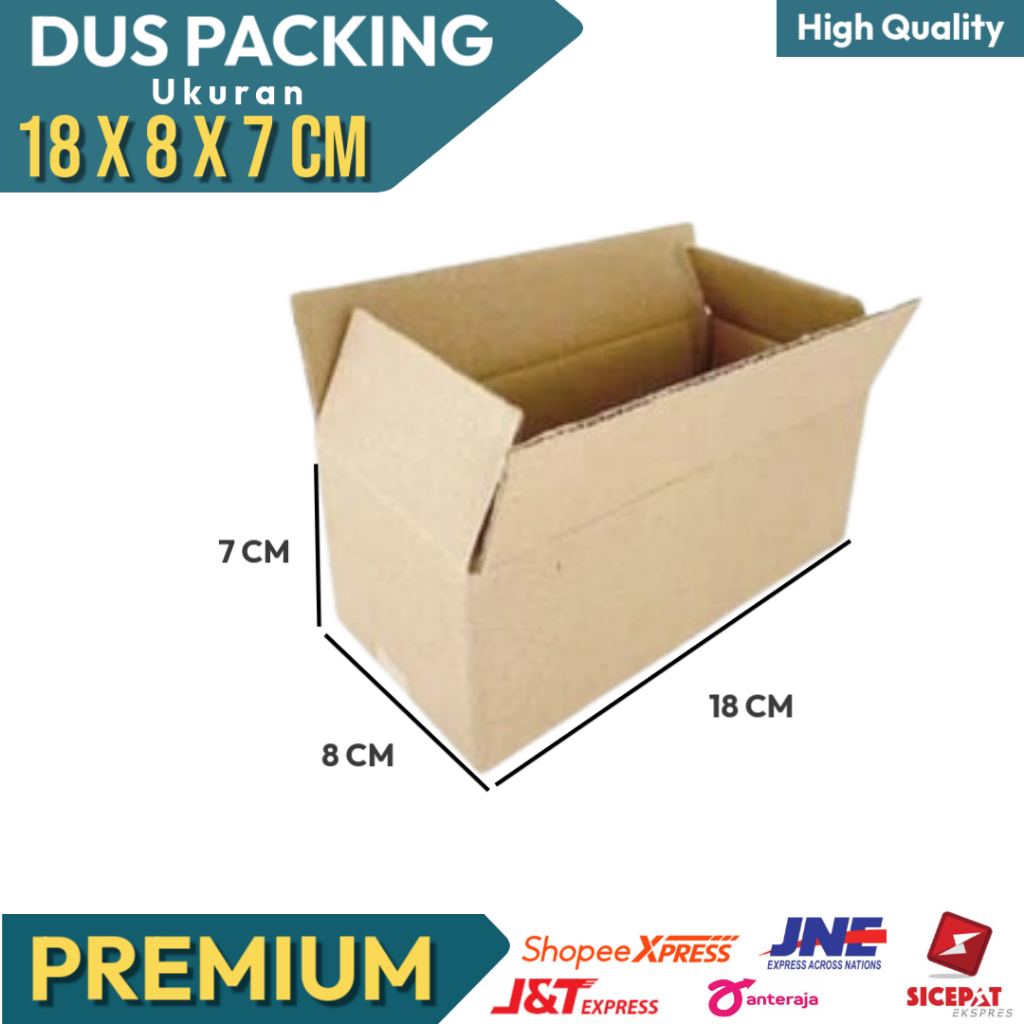 

KARDUS PACKING / BOX PACKING UKURAN 18x8x7 CM