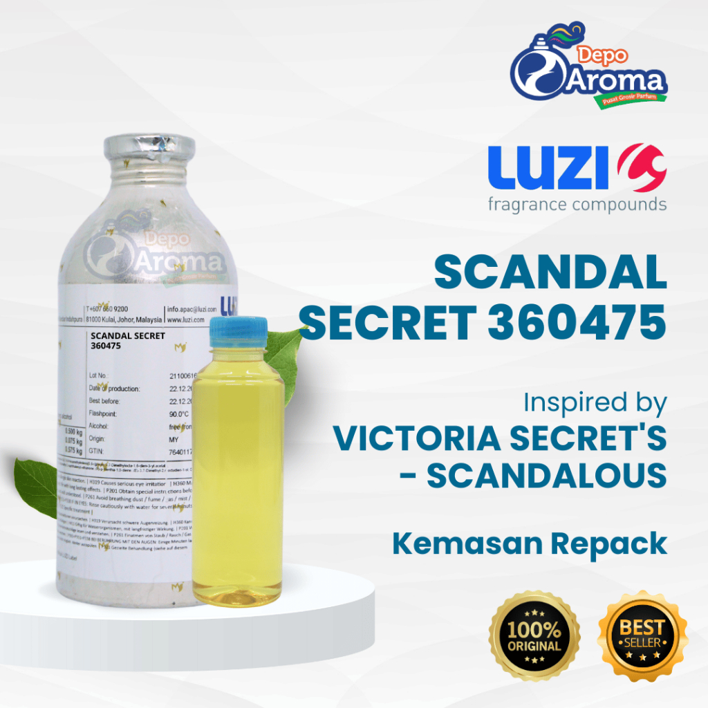 PARFUM BIBIT MURNI - SCANDAL SECRET - REPACKING - LUZI