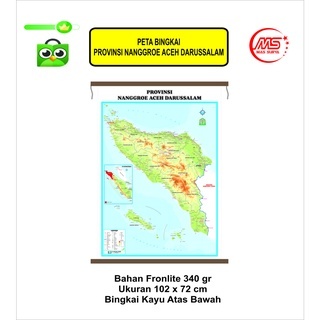 

Peta Bingkai Provinsi Nanggroe Aceh Darussalam Kecil