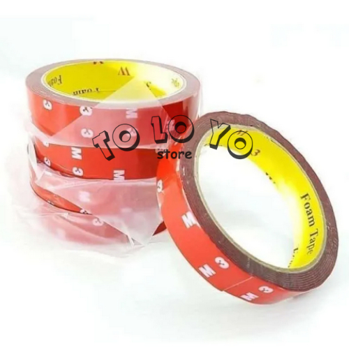 

Magic Tape Isolasi Lakban Double Tape 1CM 10MM Busa Perekat Foam Dobel Tape Dobel Tip Bukan 3m