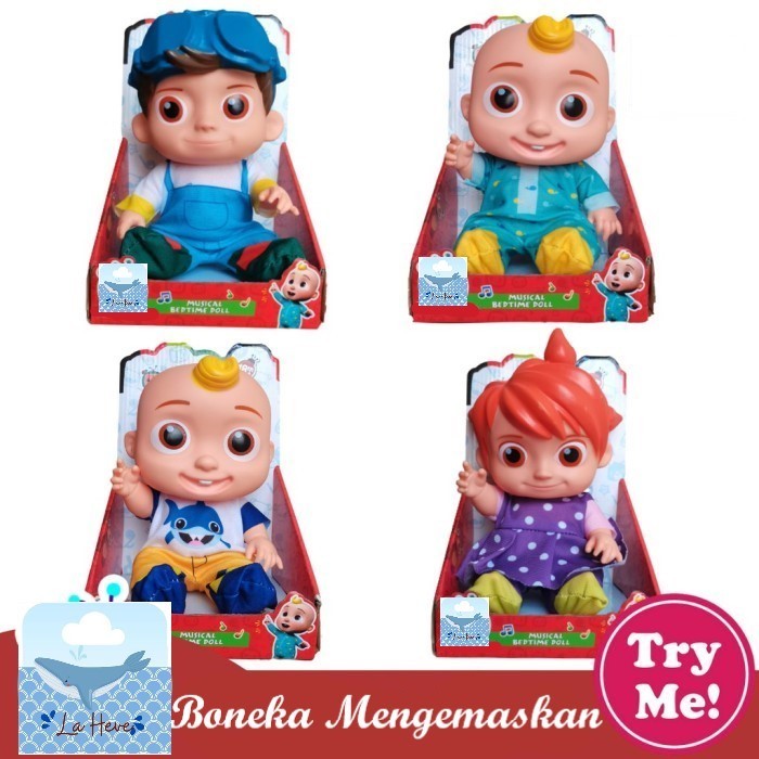 Mainan Anak Boneka Silikon Baby Music Toys - Mainan Boneka Edukasi & Musikal Bayi