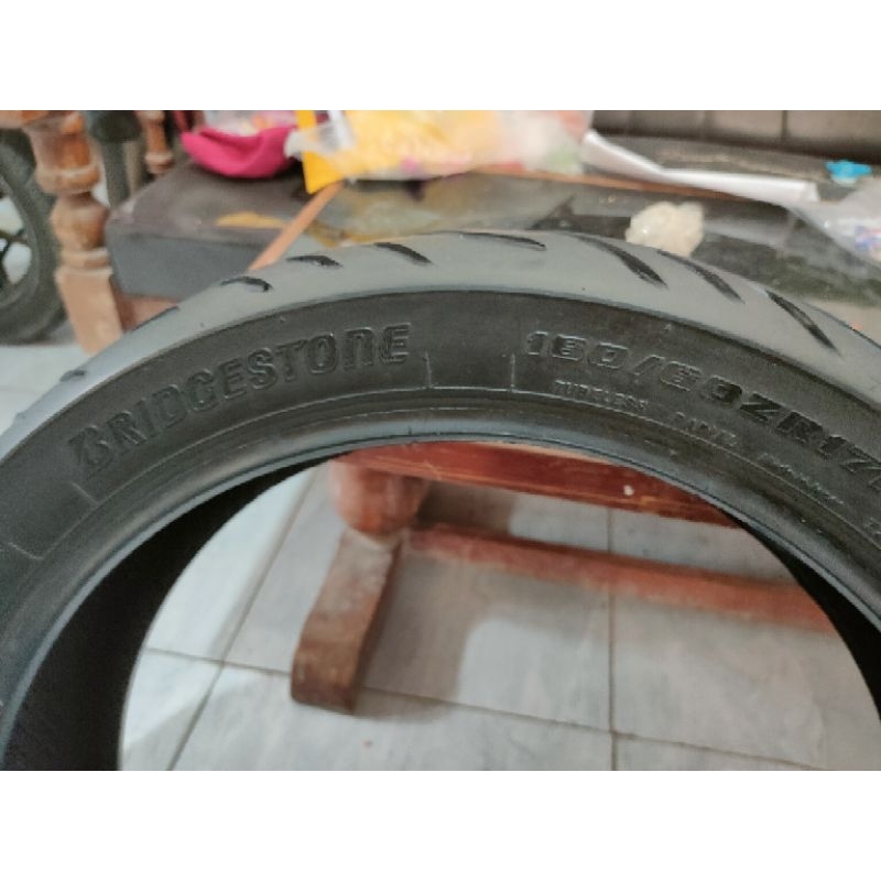 Ban bekas moge battlax bridgestone 160/60 17