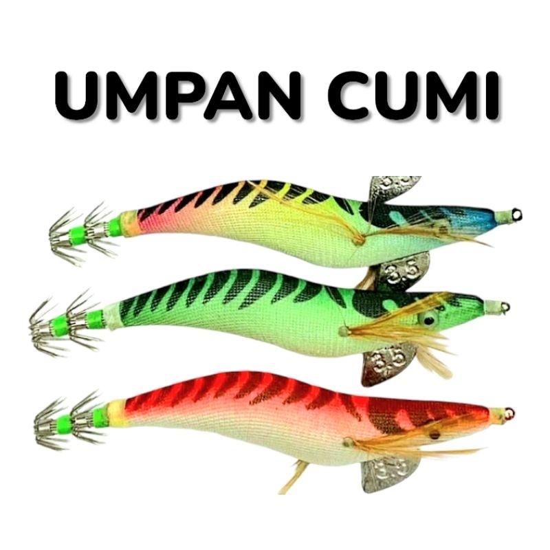 Umpan mancing cumi squid jig GID Umpan Pancing Cumi