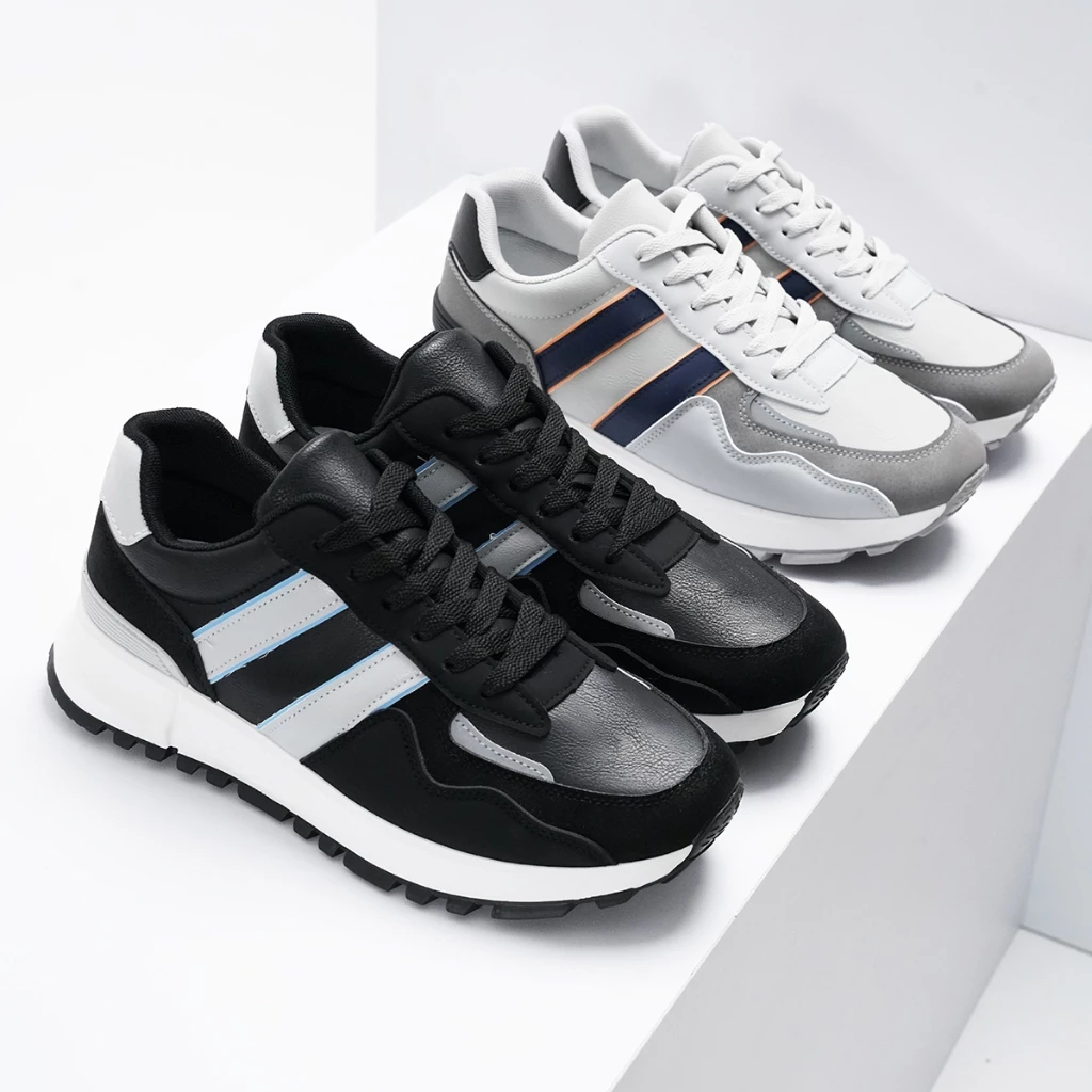 Gabino Sepatu Pria Sneakers Olahraga Casual Ollie. - G2BC3011