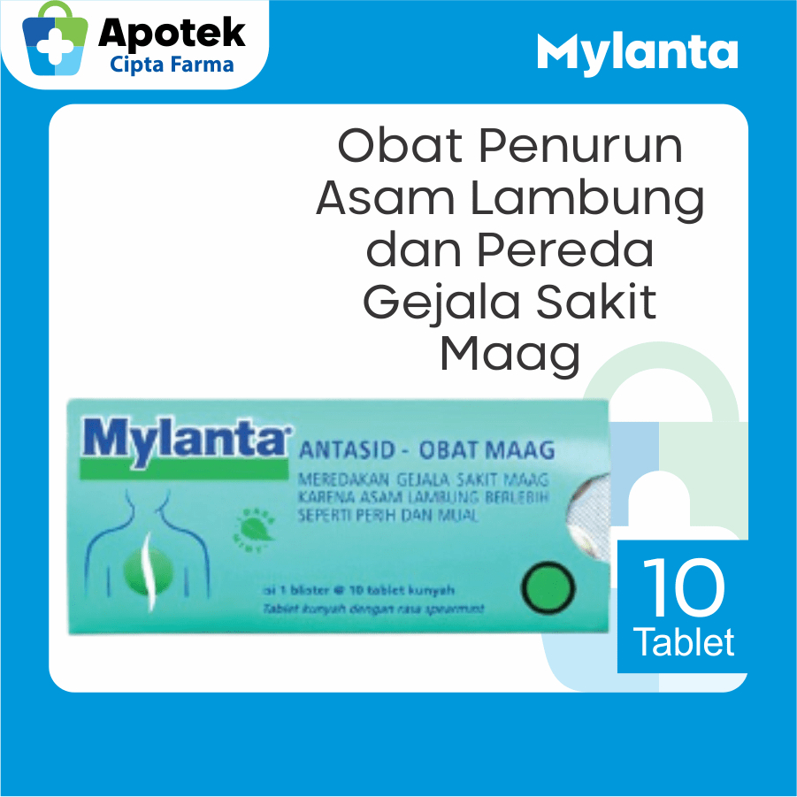 Mylanta Milanta Tablet Obat Maag Magh Obat Lambung Obat Asam Lambung Obat Sakit Lambung dan Nyeri La