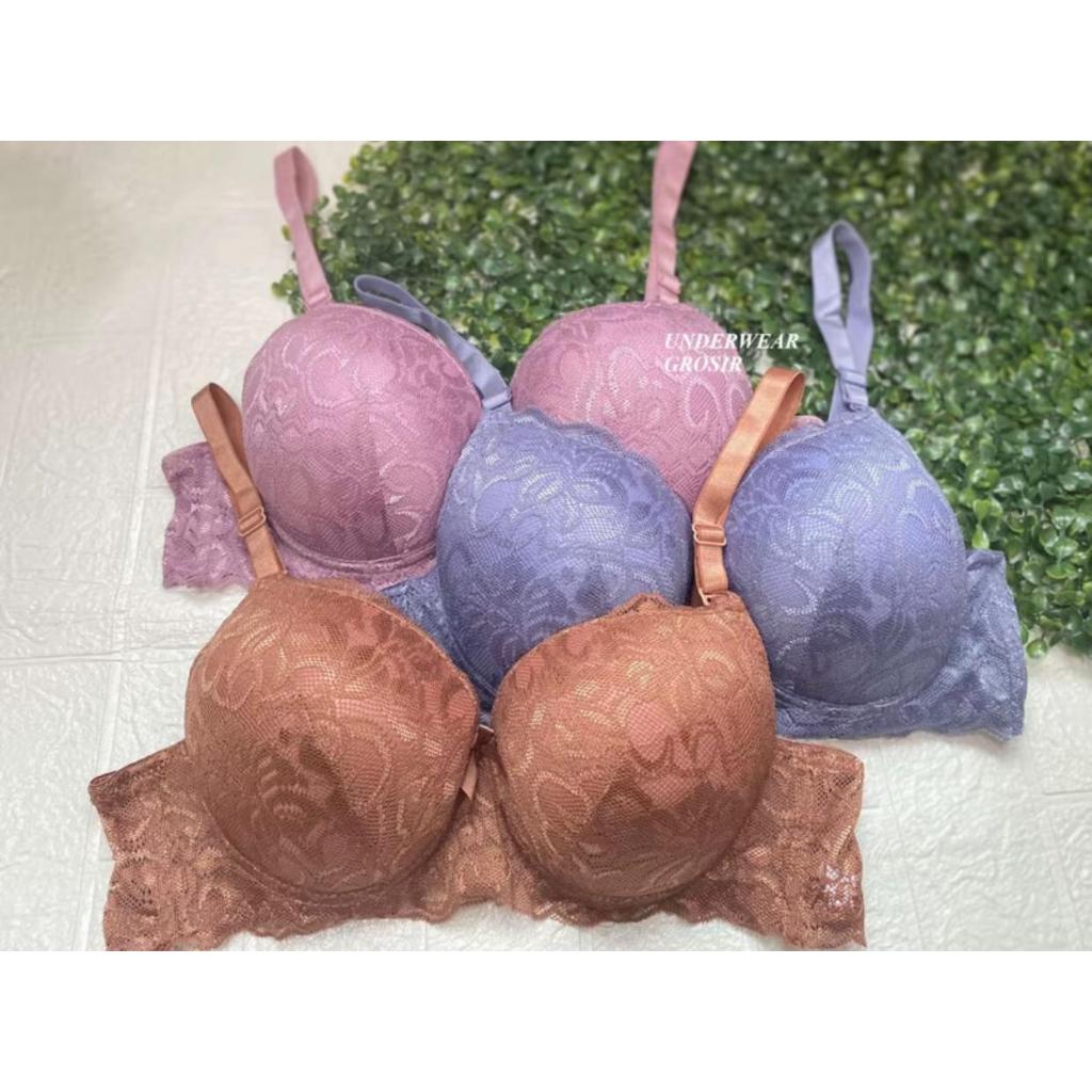 2 PCS BH BROKAT BUSA TEBAL KAWAT CUP B WANITA