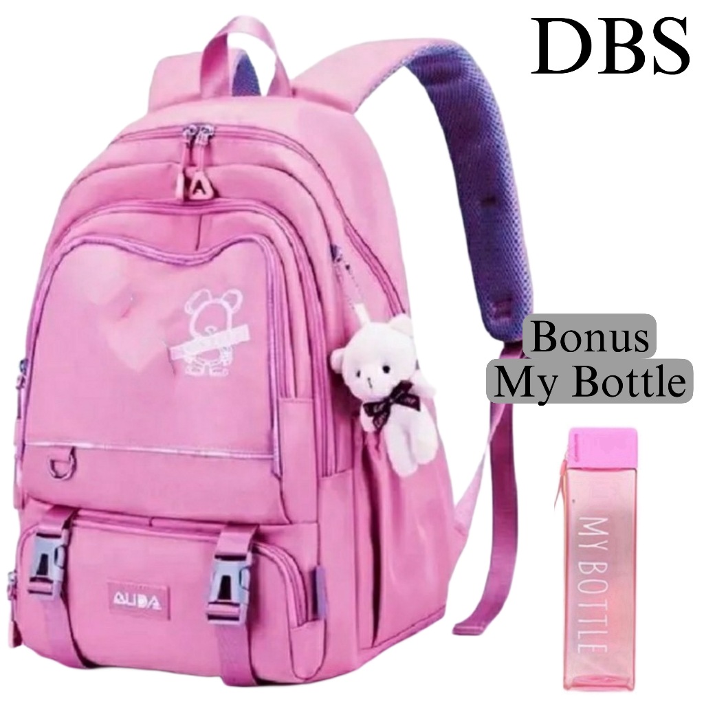 Tas anak perempuan terbaru(free bottle)/Tas anak perempuan SD SMP SMA/Tas anak perempuan terlucu/Tas