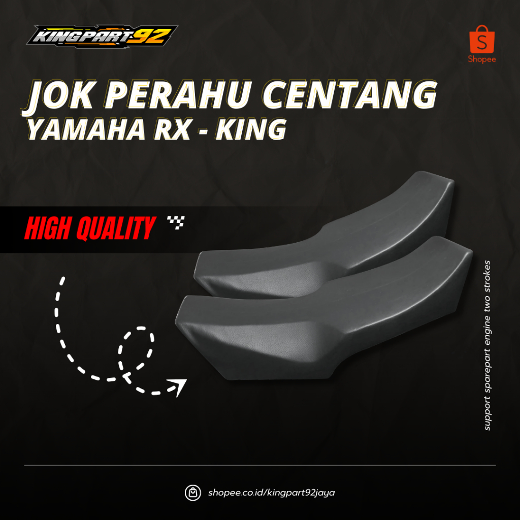Jok Motor Yamaha Rx King Rxking Rxk Semi Centang Perahu Coak Premium