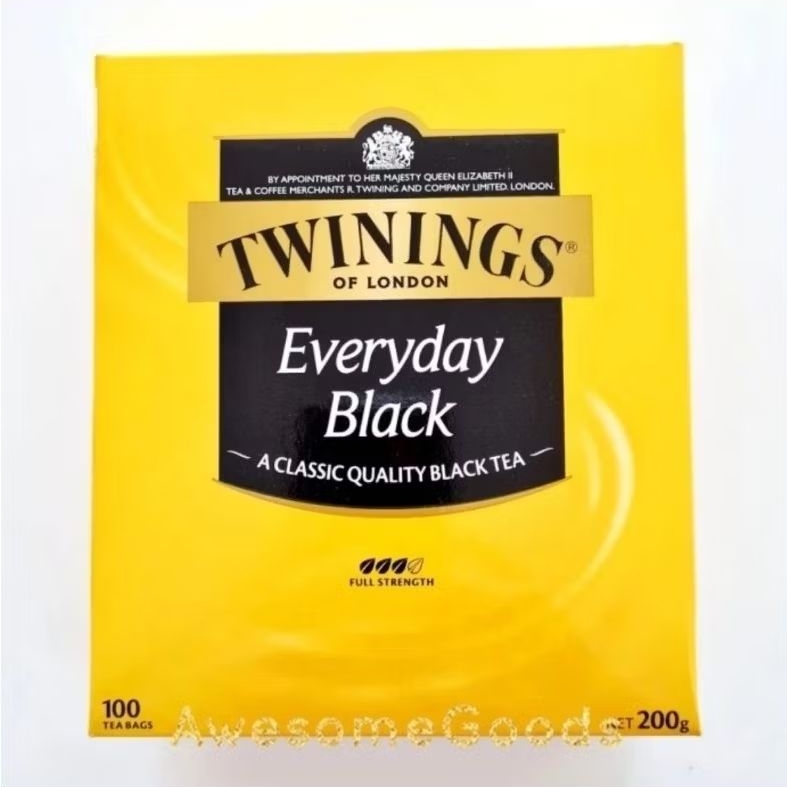 

Twinings Everyday Black 100 Tea Bags