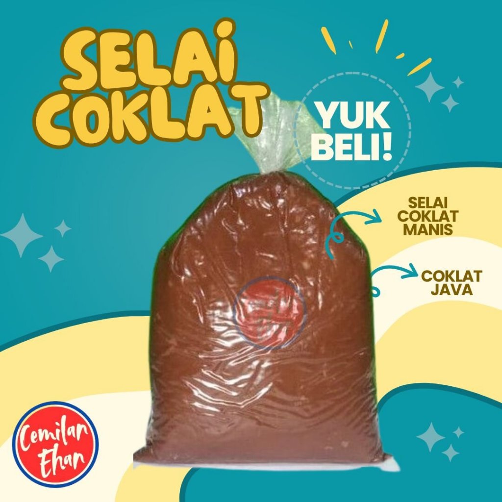 

Selai Coklat Pasta Repack 250gr Selai Cokelat Isian Olesan Toping Nyam nyam