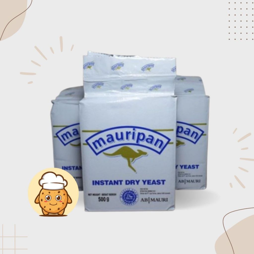

Mauripan Kanguru Instant Yeast 500gr