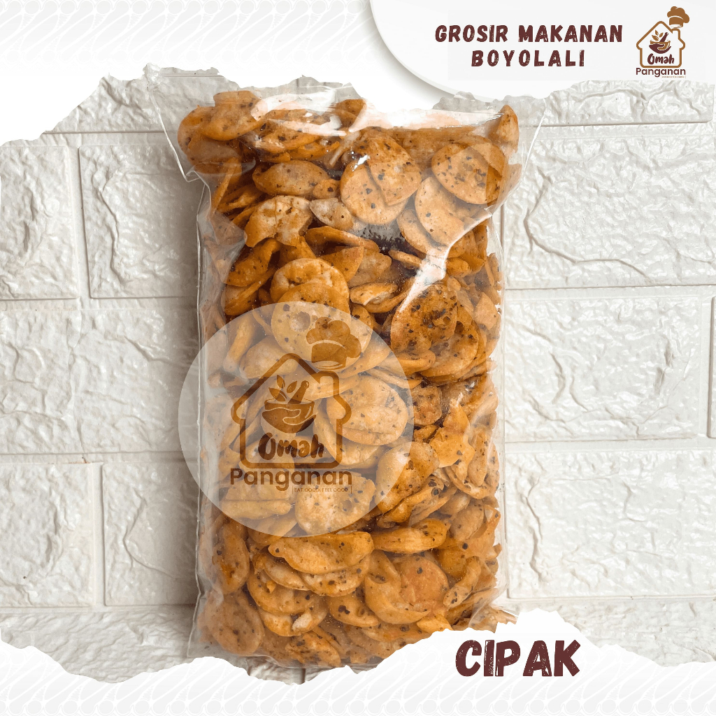 

Keripik Cipak Pedas Asin 500 Gram