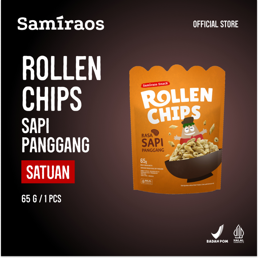 

SAMI RAOS - Rollen Chips Sapi Panggang