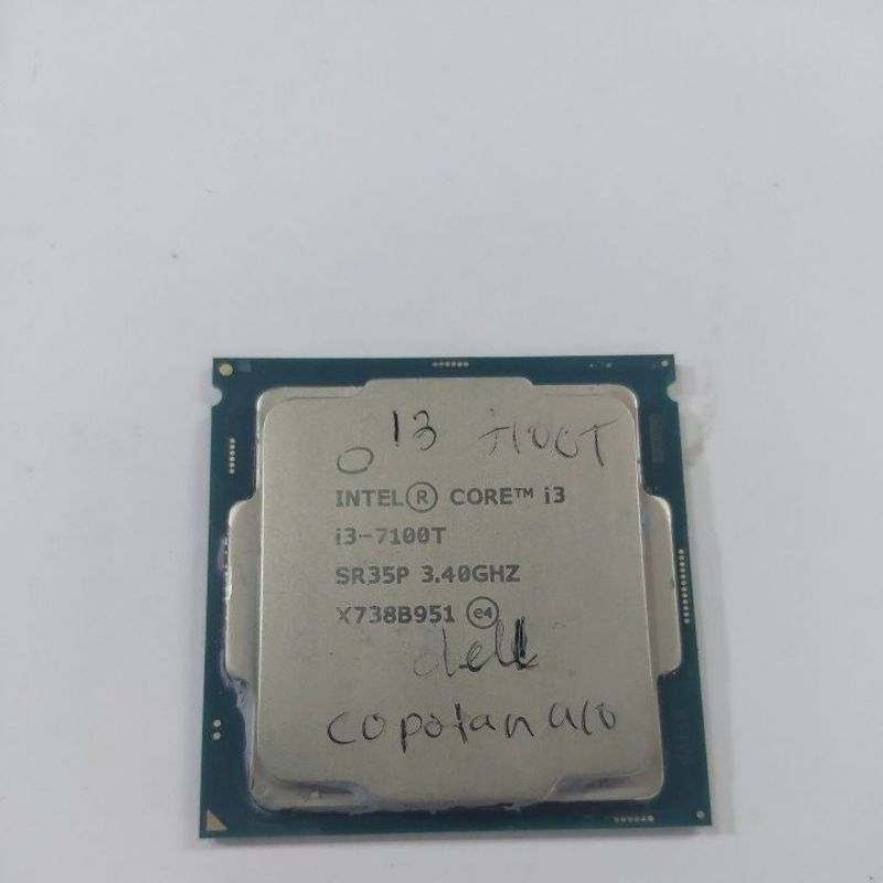 processor intel core i3 7100T Socket 1151 MURAH PROC i3 7100t Gen 7 support H110