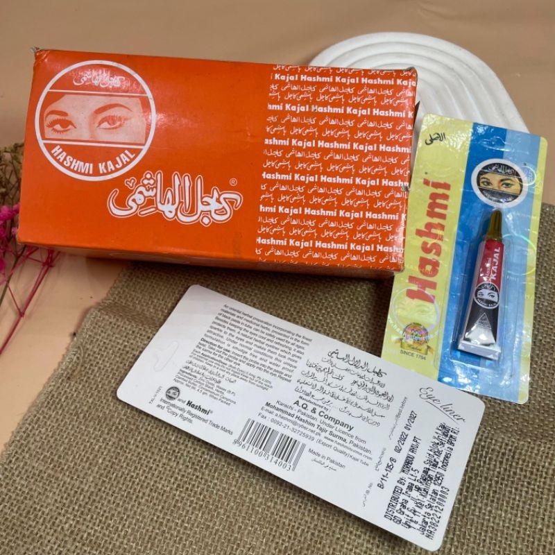 [ORIGINAL] Celak Hashmi Pasta Model Odol - Celak Arab Tube Hitam Pekat & Tahan Lama