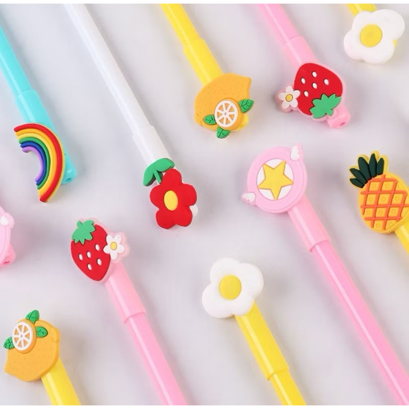 

pulpen pena gel 0.5mm karakter 3d