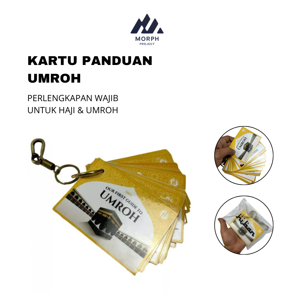 Buku Pegangan Tangan Doa Mini Perlengkapan Haji dan Umroh
