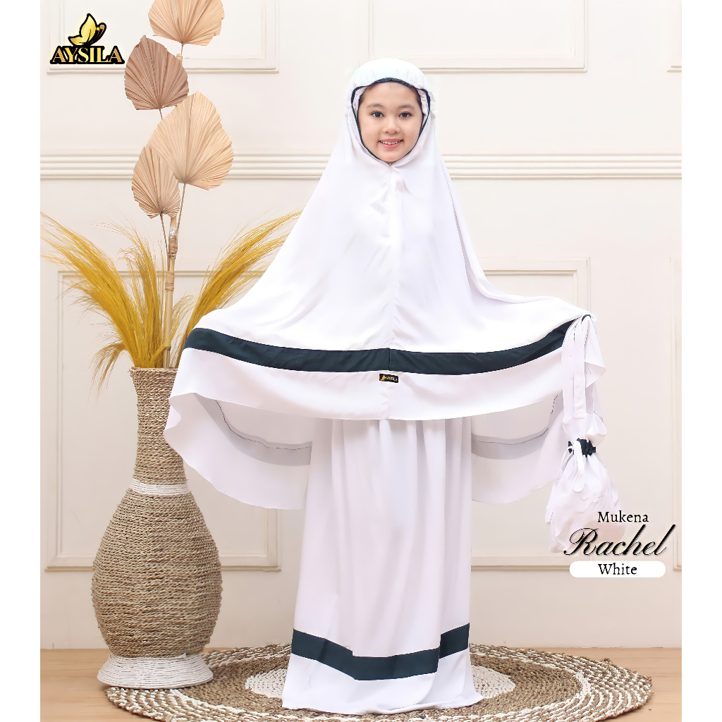 Mukena Rachel Kids by Aysila / Mukenah 2 in 1