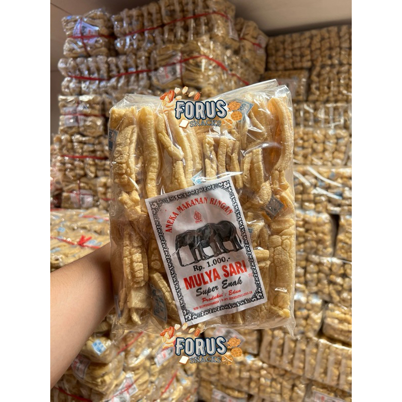 

Kerupuk Rambak // Kerupuk Panjang Spesial Cap MULYASARI 1 Pak isi 12 PCS