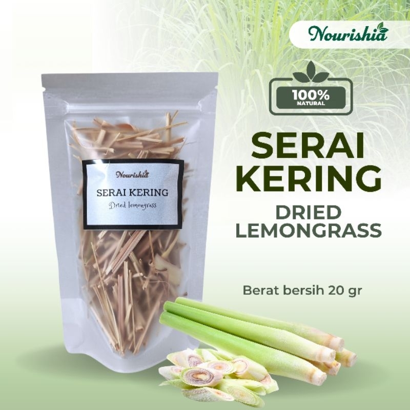 

Serai kering 20 gr Dried lemongrass rempah JSR