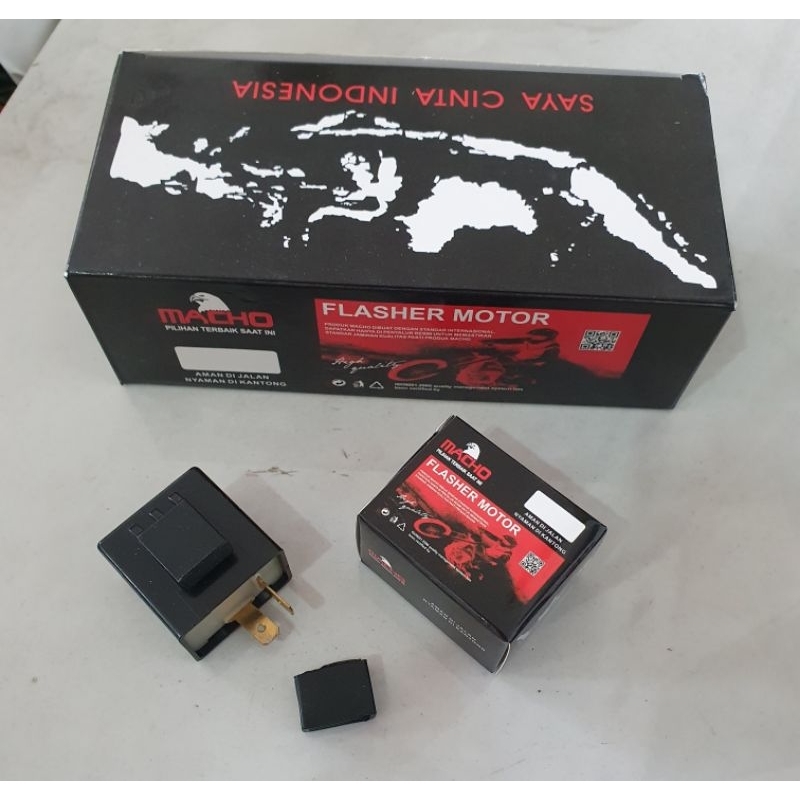 FLASHER SEN TOMSOL RELAY LAMPU SEN LAMPU TANGAN 12 VOLT UNIVERSAL