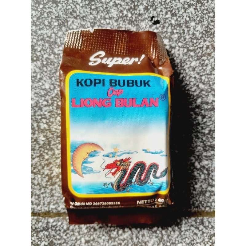 

kopi liong tanpa gula kemasan 40g
