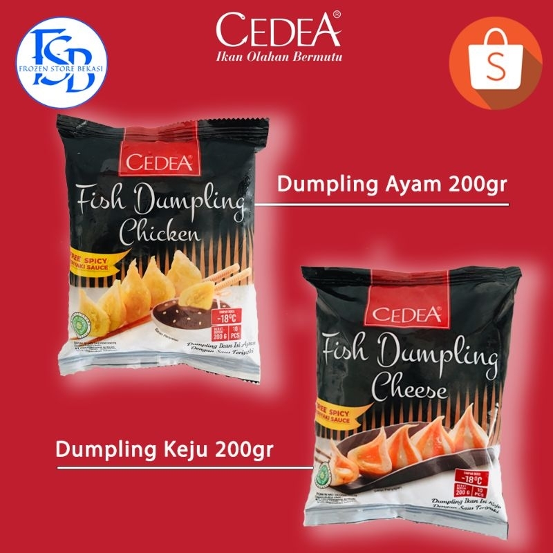 

CEDEA DUMPLING AYAM / KEJU 200GR