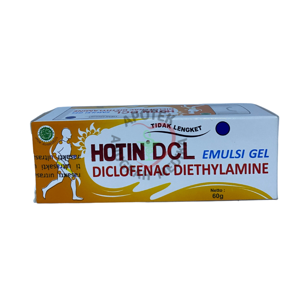 HOT IN CREAM DCL 60 GRAM  / KRIM NYERI SENDI / KRIM OTOT