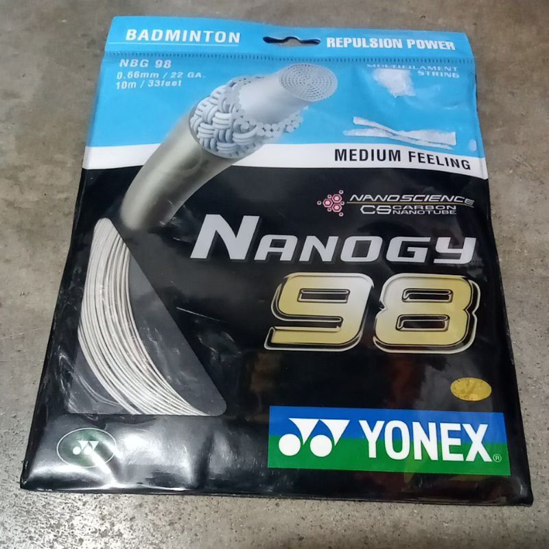 senar raket badminton Yonex nanogy 98 ori