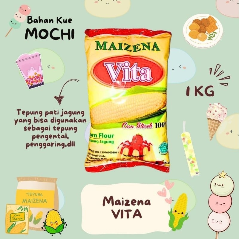 

Vita Tepung Maizena / Corn Strach 100gr