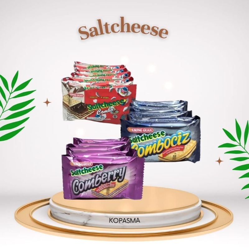 

(KOPASMA) Khong Guan Saltcheese All Varian Snack 17 gram (10 pcs/pack)