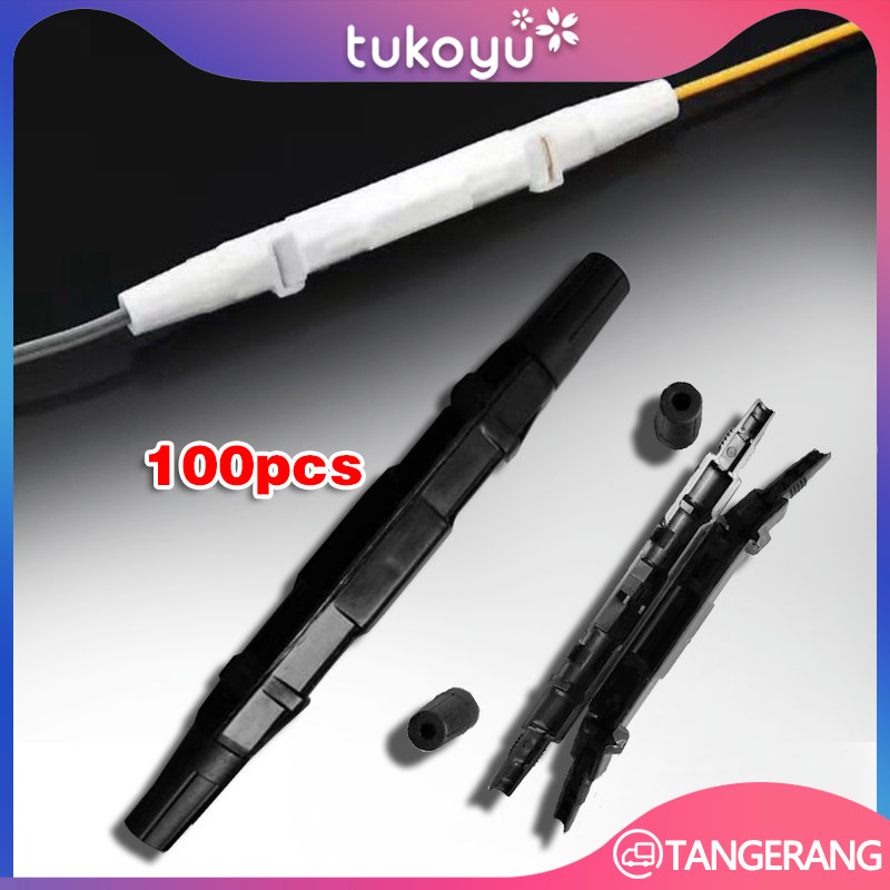 100pcs Protection Box Drop Cable Fiber Optic/Fiber Optic Joint Protection Box/Protector Sleeve Box F