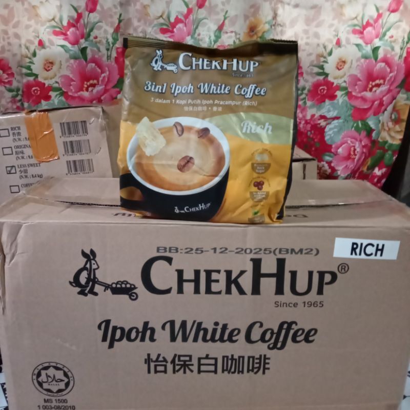 

CHEKHUP RICH ipoh White Coffee original malaysia/dus