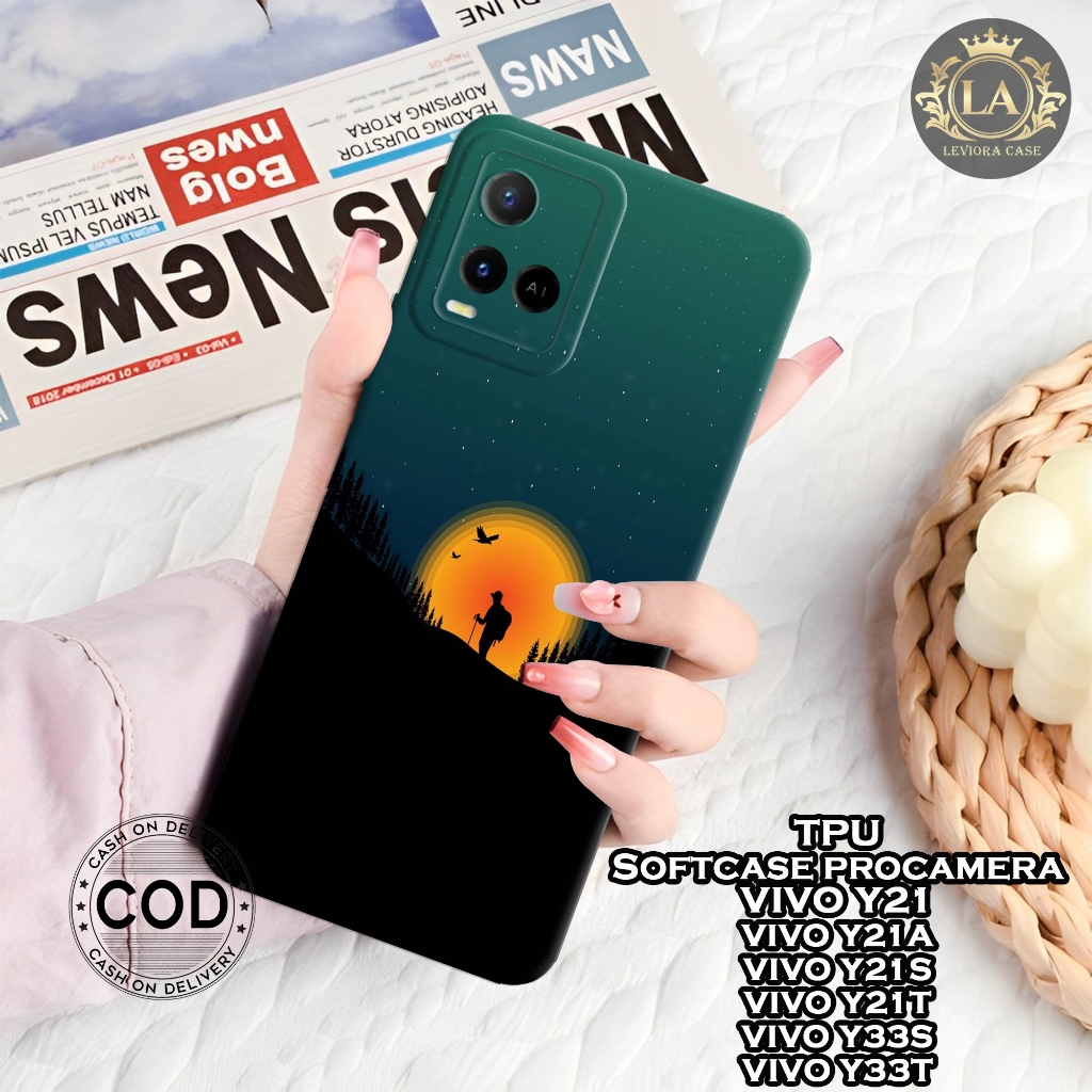 Case VIVO Y21/Y21A/Y21S/Y21T/Y33S/Y33T - Fashion Case Aesthetic - Softcase VIVO Y21/Y21A/Y21S/Y21T/Y