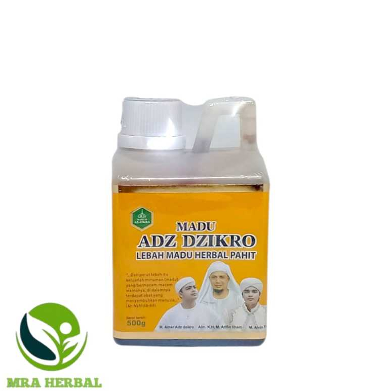

Madu ADZ DZIKRO |Madu Herbal Pahit Adz Dzikro | Lebah Madu Herbal Pahit | Madu Pahit - 500gr