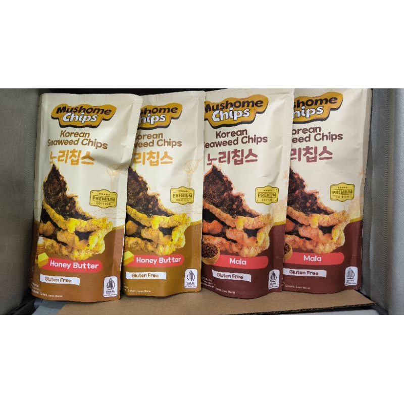 

MUSHOME CHIPS KOREA SEAWEED CHIPS 26 GRAM