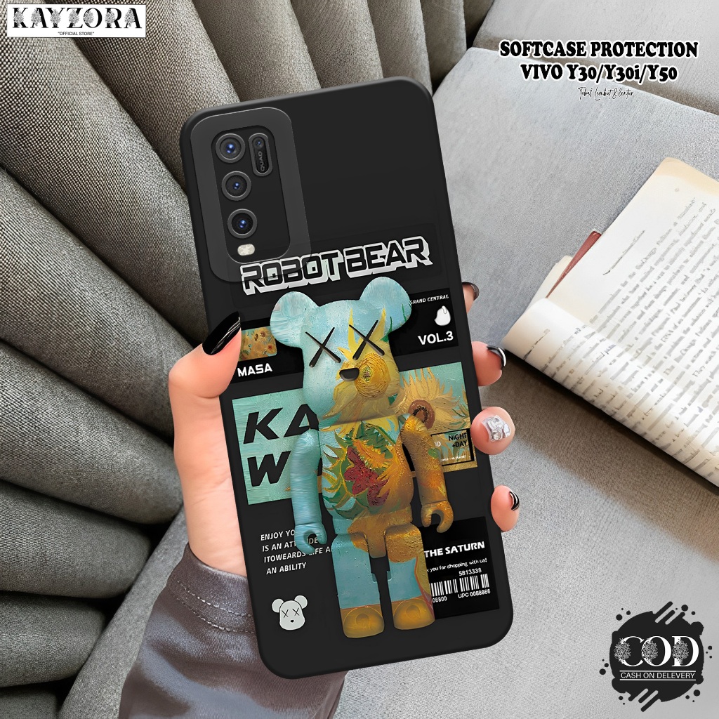 Case VIVO Y30 / Y30i / Y50 Terbaru Fashion Case Kartun Casing VIVO Y30 / Y30i / Y50 Silikon Pro Came