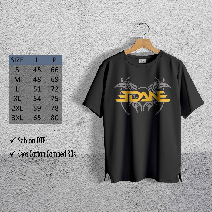 Kaos Musik Edane T-Shirt Band Kaos Metal