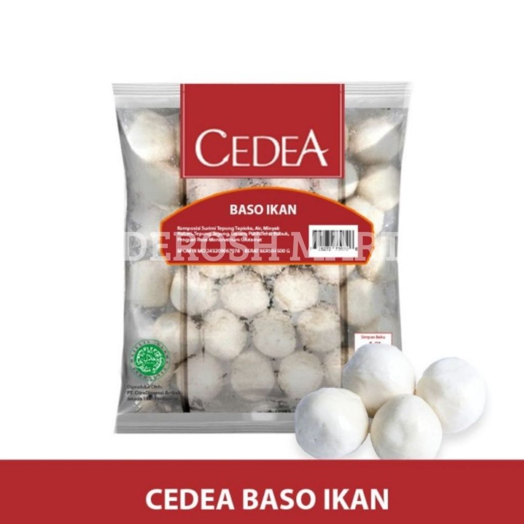 

CEDEA FISH BALL / BAKSO IKAN 500 GR