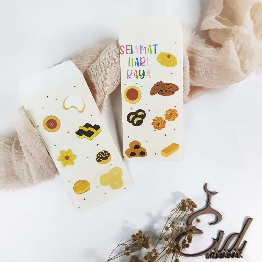 

[PAKET 10 PCS] AMPLOP LEBARAN AESTHETIC / AMPLOP PANJANG / AMPLOP ANGPAU LEBARAN