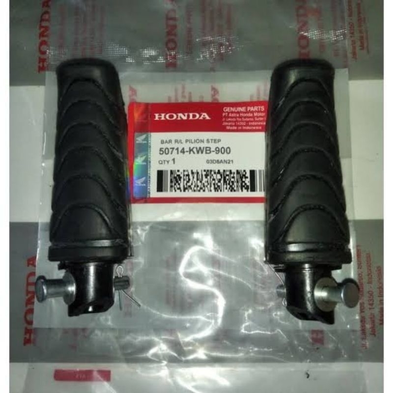 FOOTSTEP BELAKANG BEAT FI VARIO 125 150 SCOOPY KARET STEP BELAKANG BEAT FI KWB