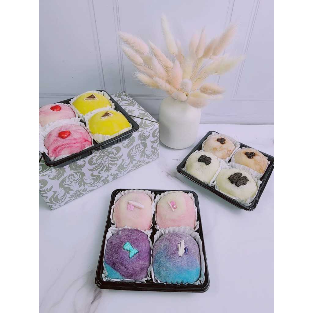 

Daifuku Cream Mochi / PO / 4pcs / JKT