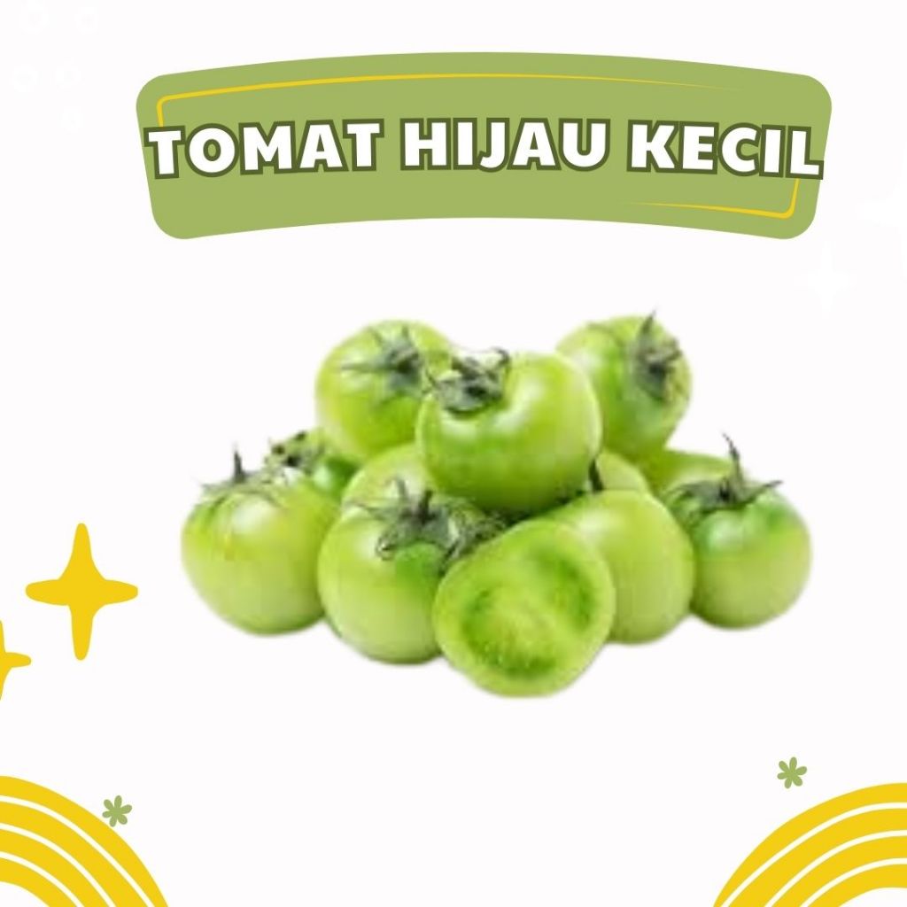 

Tomat Hijau Kecil 1 Kg Fresh