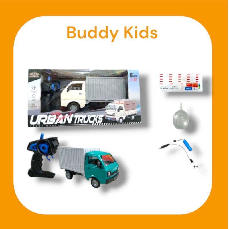 2019-034/Mainan Rc Truck Wuling Box Spray/Rc Truck Box Suzuki Cargo Spray/Rc Truck Box